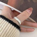 A39435 sterling silver simple elegant ring