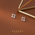 A33619 s925 sterling silver simple fashion earrings