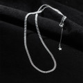 A32412 s925 sterling silver chain short trendy sweet chic necklace