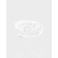 A41002 design heart bar sterling silver s925 ring