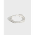 A36592 irregular vintages925 sterling silver adjustable ring