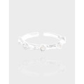 A41468 design wrinkled pearl sterling silver s925 ring