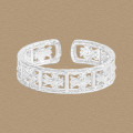 A45466 adjustable sterling silver s925 ring