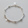 A38238 s925 sterling silver charm design elegant bracelet