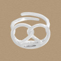 A45469 heart sterling silver s925 heartshape ring
