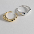 A43759 s925 sterling silver adjustable elegant ring