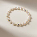 A40198 s925 silver hot natural pearl sweet