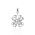 A43588 heart pendant s925 sterling silver plated elegant pendant