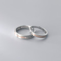 A36181 s925 sterling silver chic simple adjustable ring
