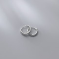 A35598 s925 sterling silver rhombic simple chic fashion cute earrings