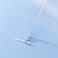 A31187 s925 sterling silver unique necklace