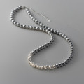 A39280 s925 sterling silver grade necklace
