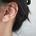 A43524 s925 sterling silver trendy sweet simple unique ear clip