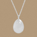 A44656 fashion teardrop sterling silver s925 long necklace