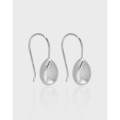 A38908 design simple elegant teardrop s925 sterling silver earrings