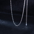 A34036 s925 sterling silver fashion hollowed necklace
