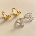 A37143 925 sterling silver butterfly earrings