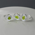 A44193 s925 sterling silver dainty simple quality adjustable ring
