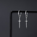 A35780 s925 sterling silver trendy simple uniqu earrings