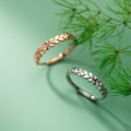 A43833 s925 silver trendy elegant sweet ring