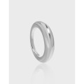 A38891 design simple unique geometric s925 sterling silver ring