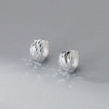 A44992 s925 sterling silver sweet dainty bar stripe stud earrings