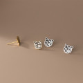 A34844 s925 sterling silver simple fashion earrings