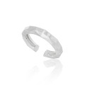 A43130 rhombic s925 sterling silver unique simple ring