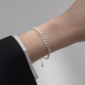 A37181 s925 sterling silver charm bracelet