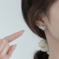 A35914 s925 sterling silver geometric earrings