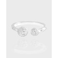A42784 design wrinkled ball sterling silver s925 ring