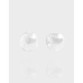 A40507 design ball sterling silver s925 earrings