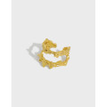 A36409 design irregular qualitys925 sterling silver piercing earrings