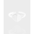 A40998 design heart adjustable sterling silver s925 ring