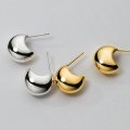 A38339 s925 sterling silver stud earrings design elegant unique earrings