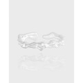 A43955 sterling silver s925 adjustable ring