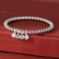 A40140 s925 sterling silver charm design elegant bracelet