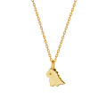 A45420 s925 silver cute pendant trendy choker necklace