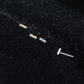 A33769 s925 sterling silver chic trendy rhinestone simple piercing earrings