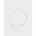 A39401 design heart charm sterling silver s925 quality bracelet