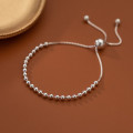 A33329 s925 sterling silver chic simple boxchain elegant bracelet