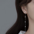 A35510 925 sterling silver sweet rhinestone earrings