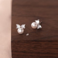 A35997 s925 sterling silver simple fashion chic earrings