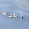A35809 s925 sterling silver cute earrings