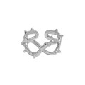 A35162 design minimalistX qualitys925 sterling silver adjustable ring