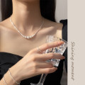 A39283 s925 sterling silver elegant necklace