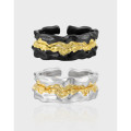A39364 plated design s925 sterling silver ring