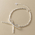 A42775 s925 sterling silver trendy butterfly charm design bracelet