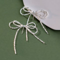 A40251 s925 sterling silver butterfly stud trendy sweet earrings