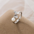 A45131 s925 sterling silver sweet dainty ring